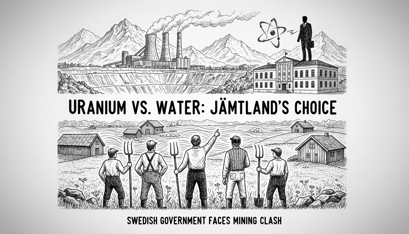 Swedish Government Faces Uranium Mining Clash in Jämtland