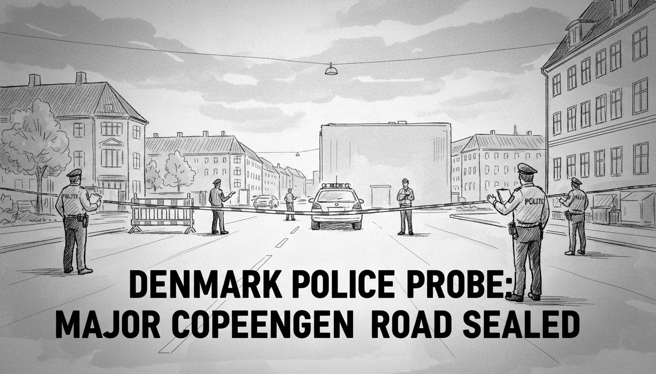 Denmark Police Probe: Major Copenhagen Road Sealed
