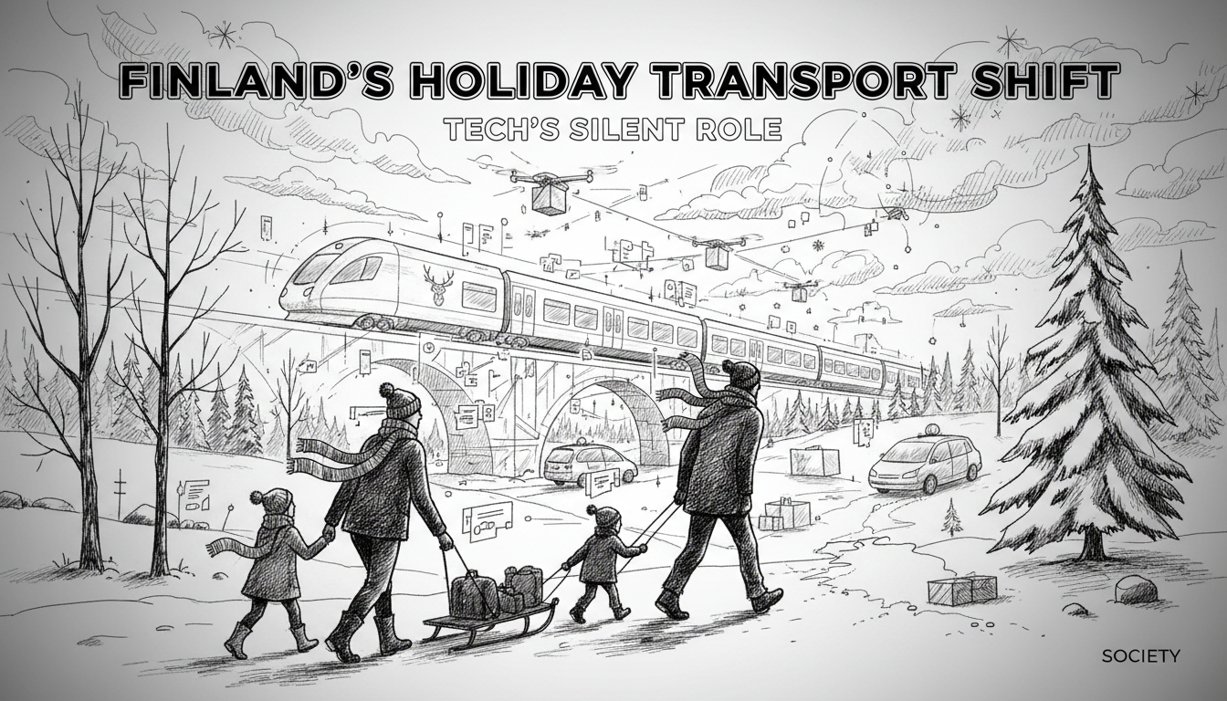 Finland's Holiday Transport Shift: Tech's Silent Role