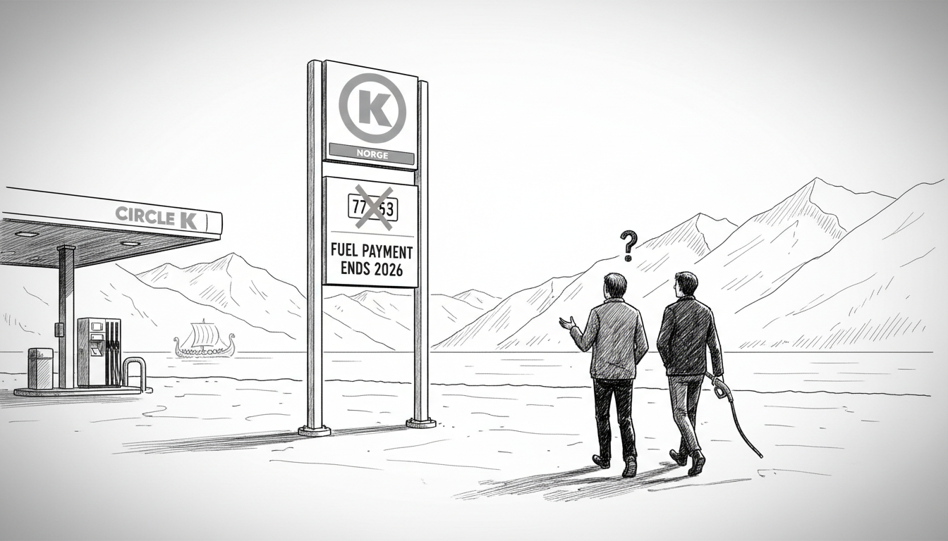 Norway's Circle K Ends License Plate Fuel Payment: 2026 Shutdown