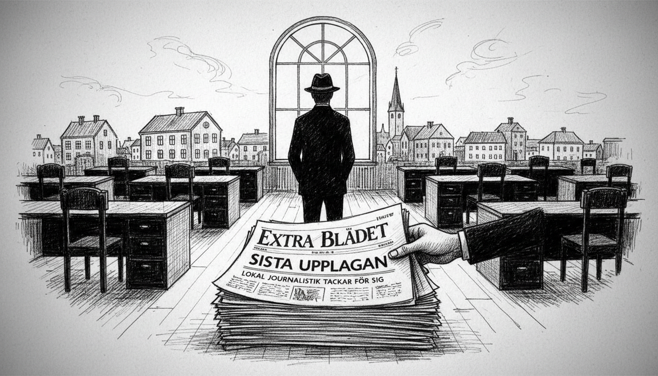Final Edition for Swedish Free Newspaper as Local Journalism Declines