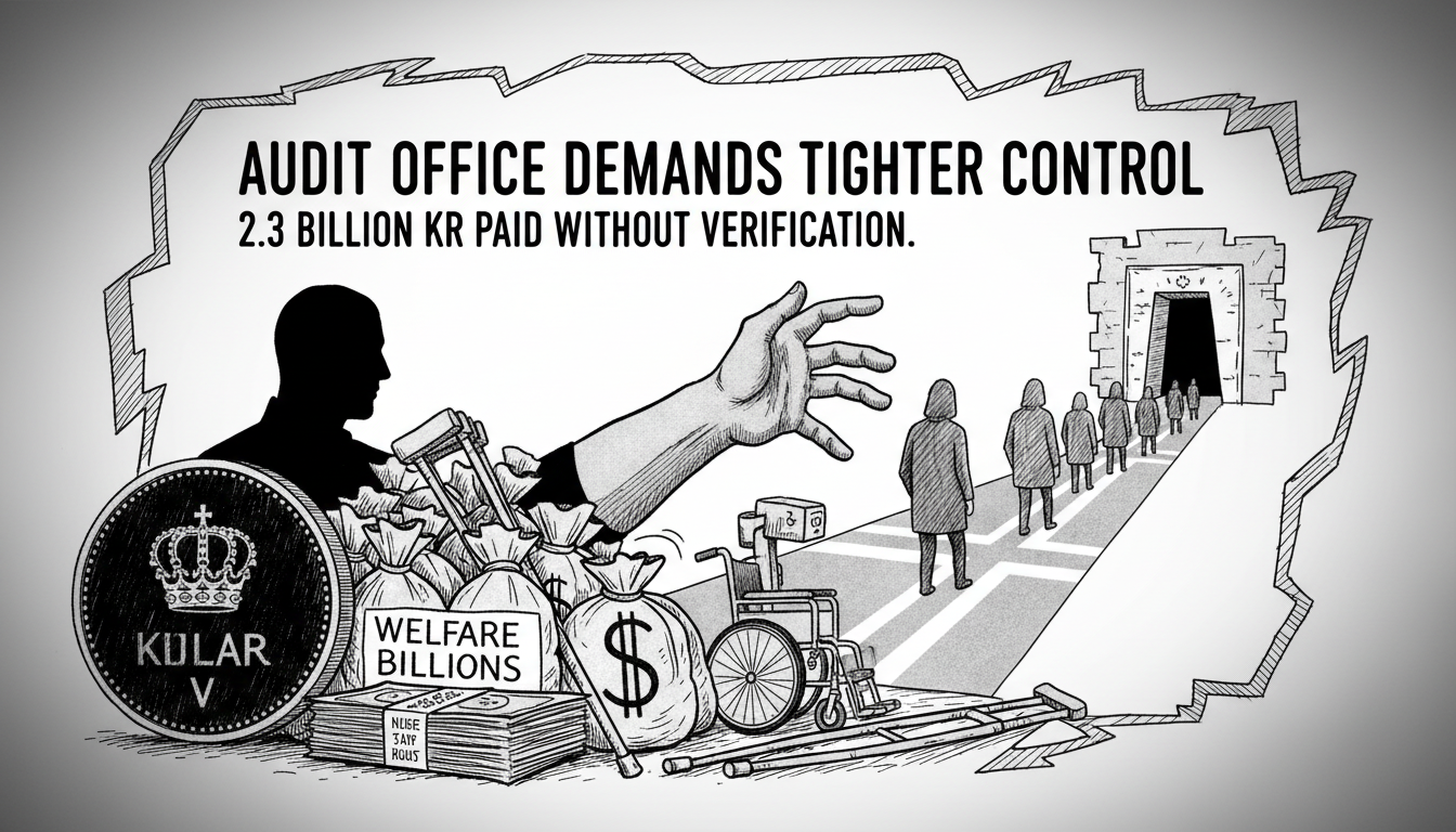 Audit Office Demands Tighter Control of Norwegian Welfare Billions