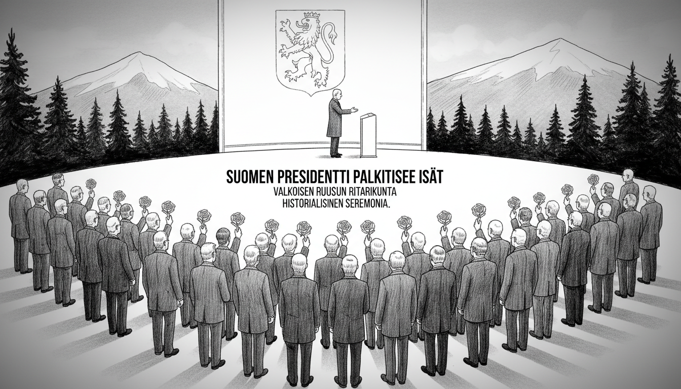 Finnish President Honors Exceptional Fathers in Historic Ceremony