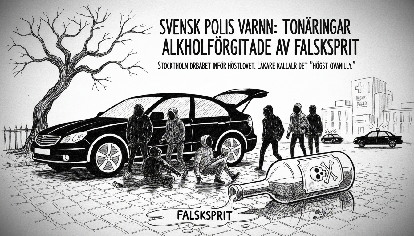 Swedish Police Warn After Teen Alcohol Poisonings