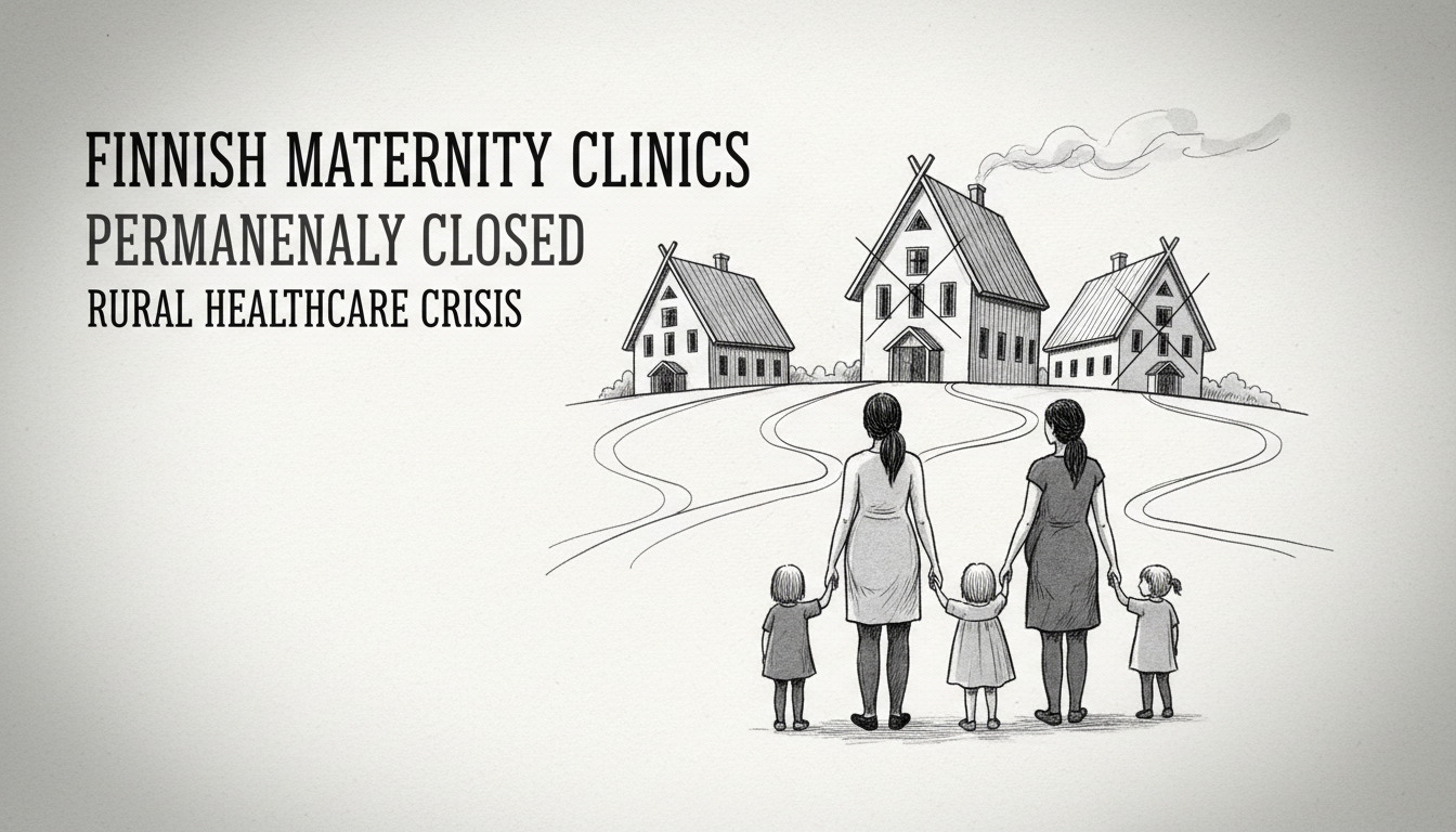 Three Finnish Maternity Clinics Close Permanently in Municipal Consolidation
