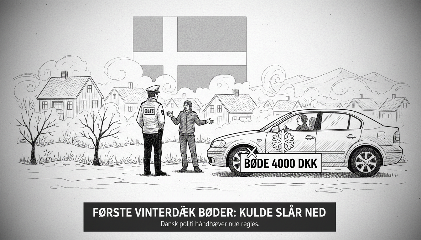 First Winter Tire Fines Issued as Cold Weather Arrives