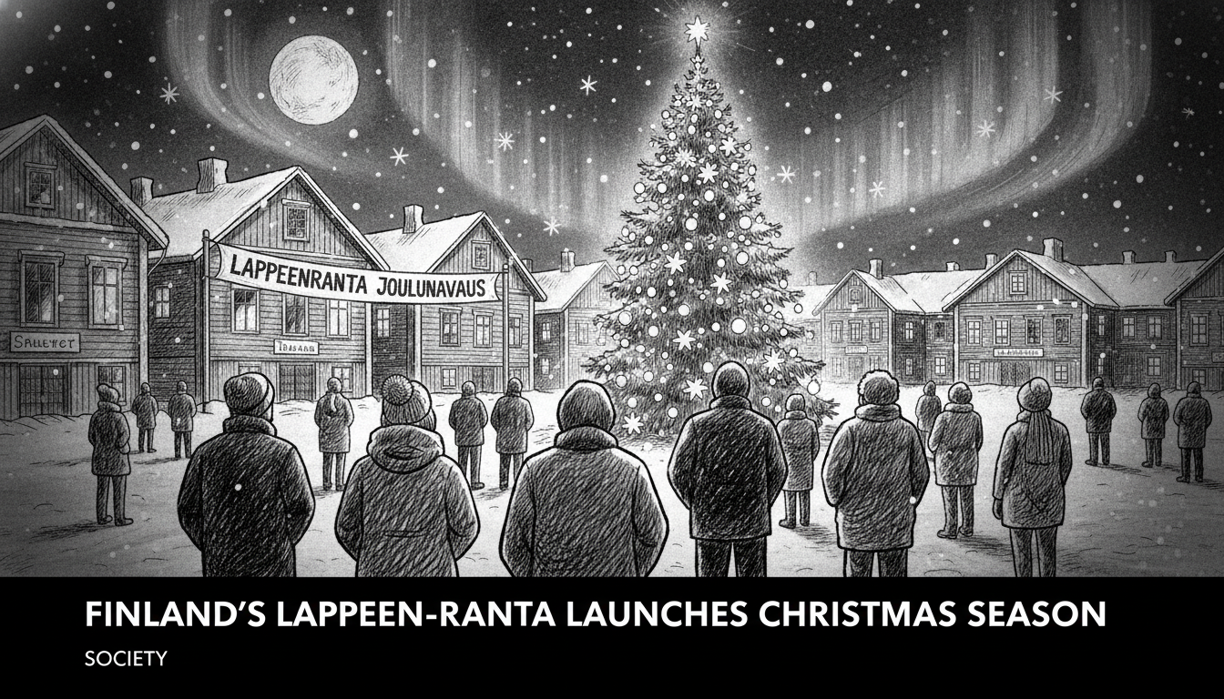Finland's Lappeenranta Launches Christmas Season