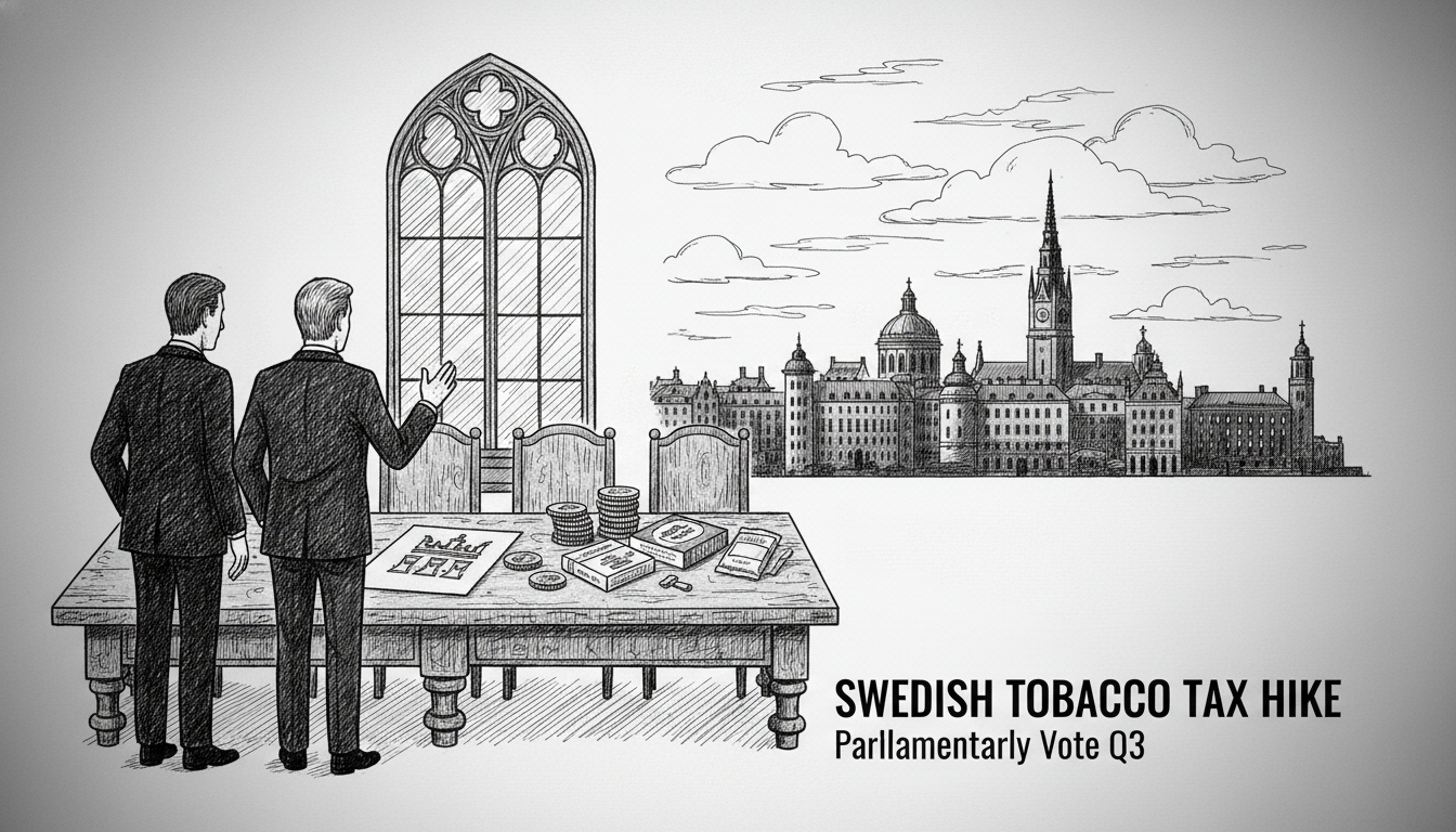 Swedish Government Proposes Tobacco Tax Increase
