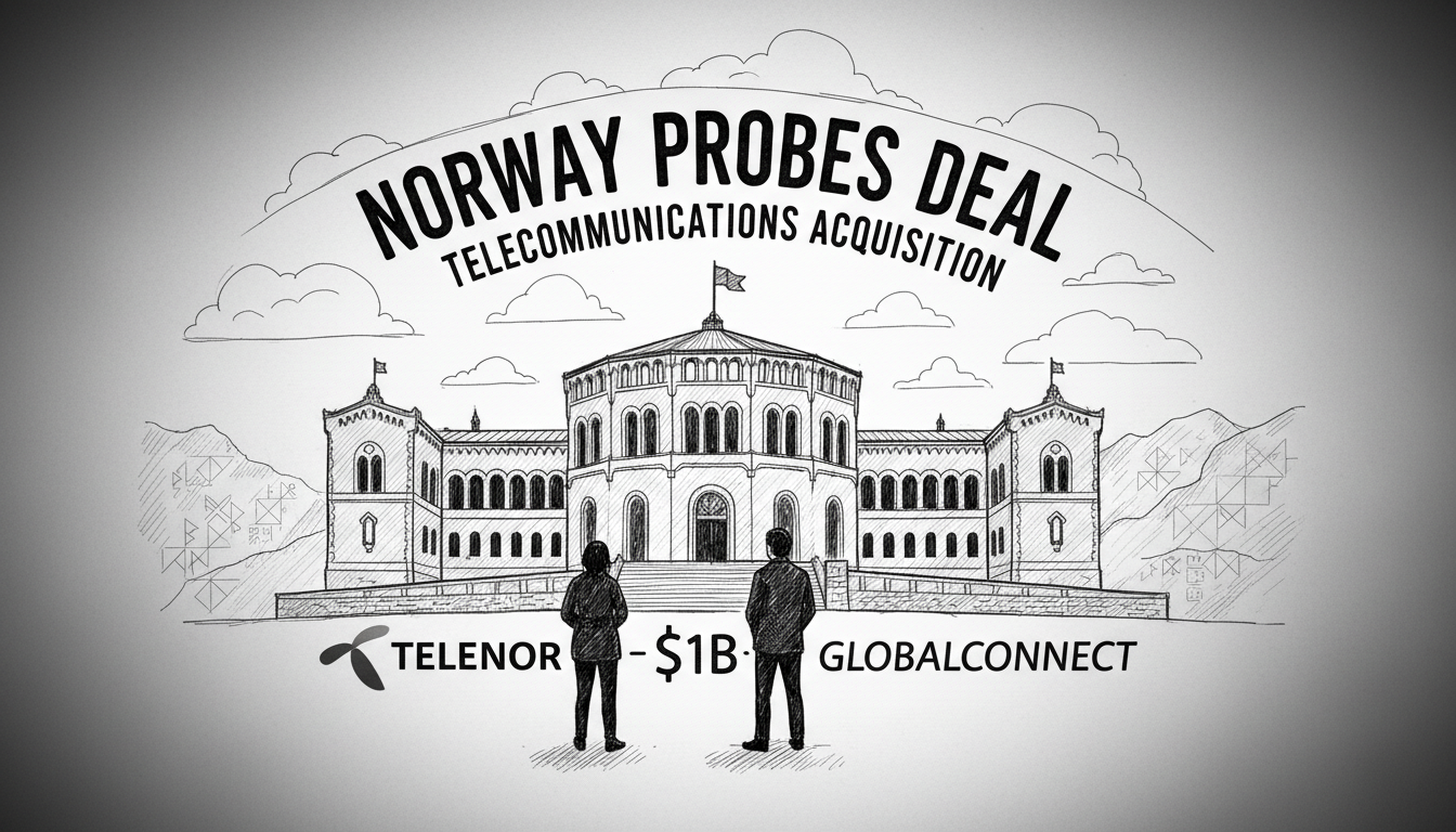 Norway Probes Telenor's $1B GlobalConnect Deal