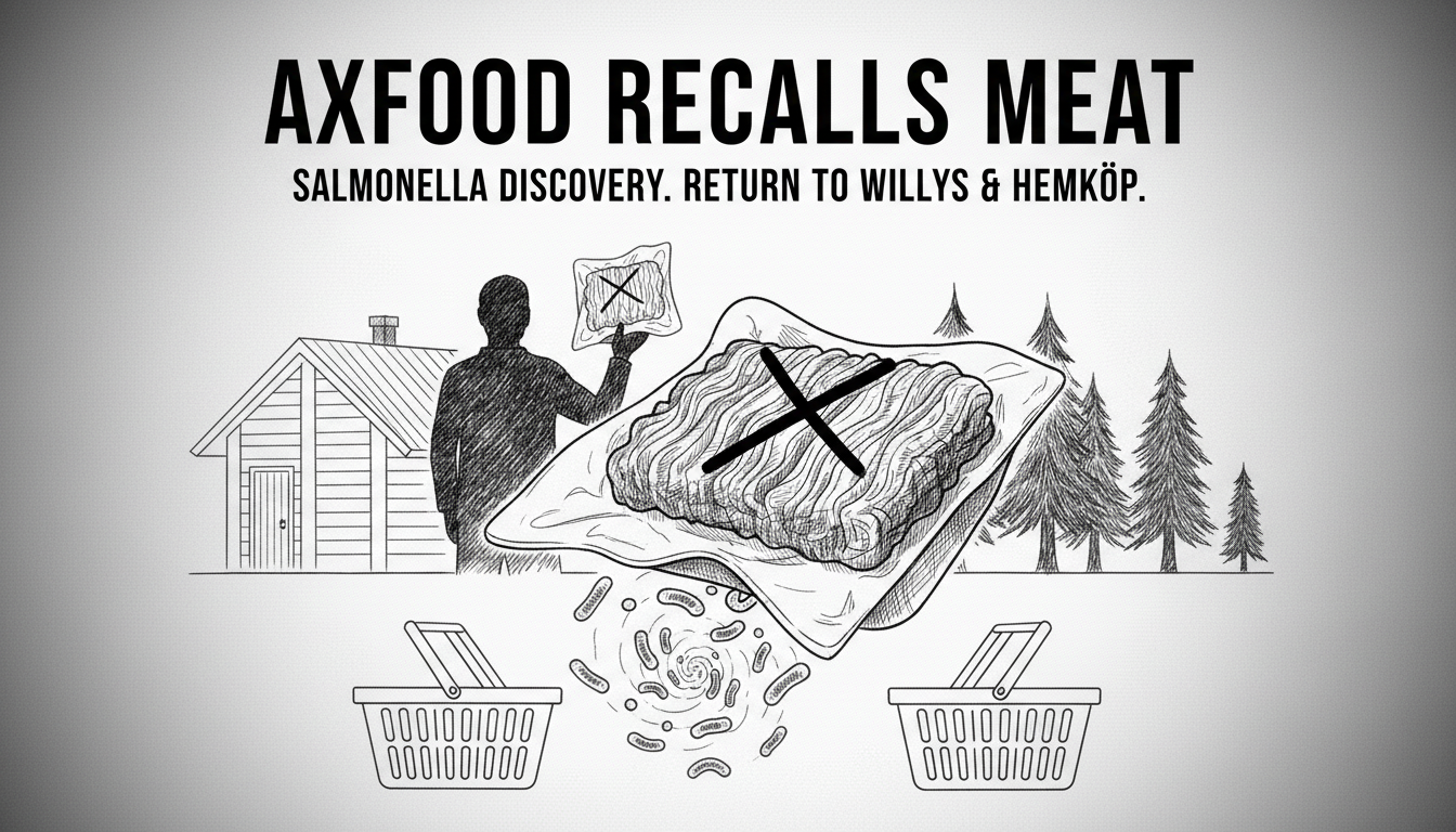 Axfood Recalls Mixed Minced Meat Over Salmonella Discovery