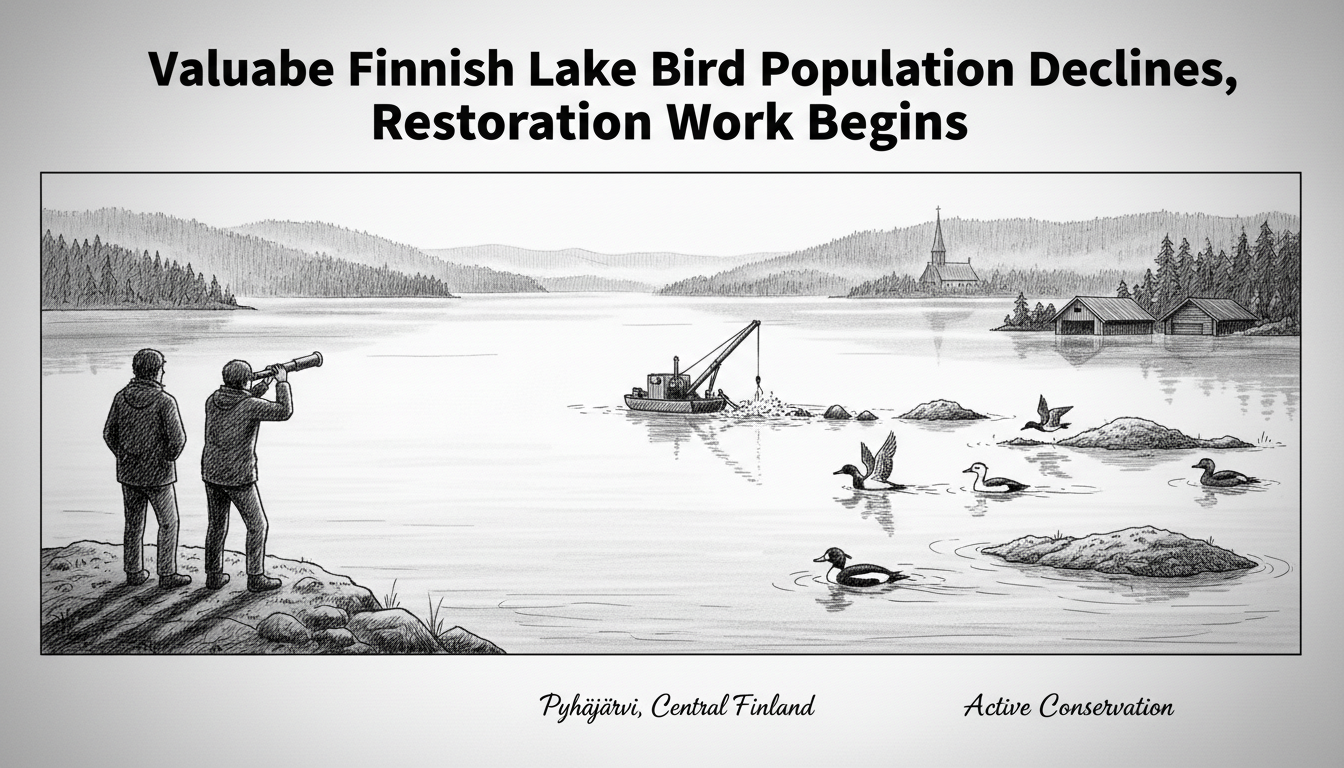 Valuable Finnish Lake Bird Population Declines, Restoration Work Begins