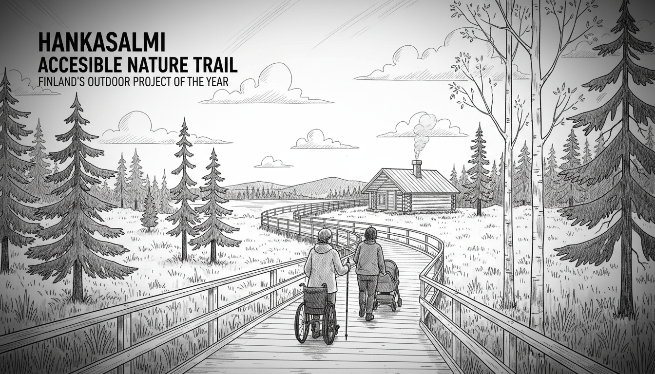 Hankasalmi's Accessible Nature Trail Named Finland's Outdoor Project of the Year