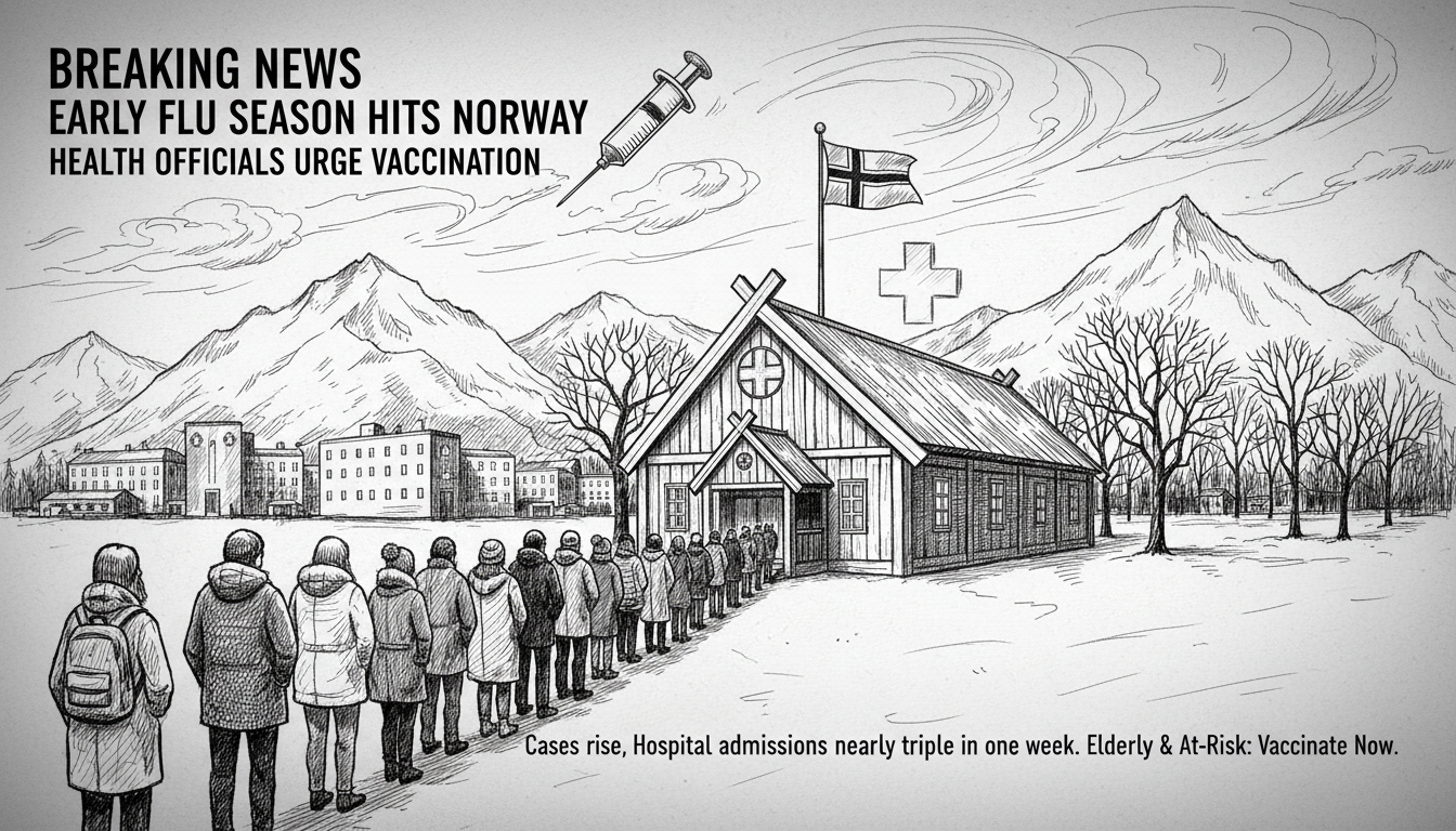 Early Flu Season Hits Norway, Health Officials Urge Vaccination