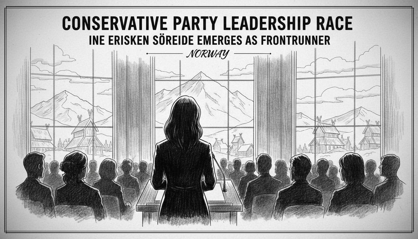 Conservative Party Leadership Race: Ine Eriksen Søreide Emerges as Frontrunner