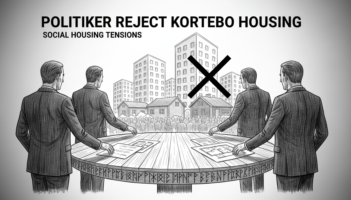 Politicians Reject Additional Categorized Housing in Kortebo