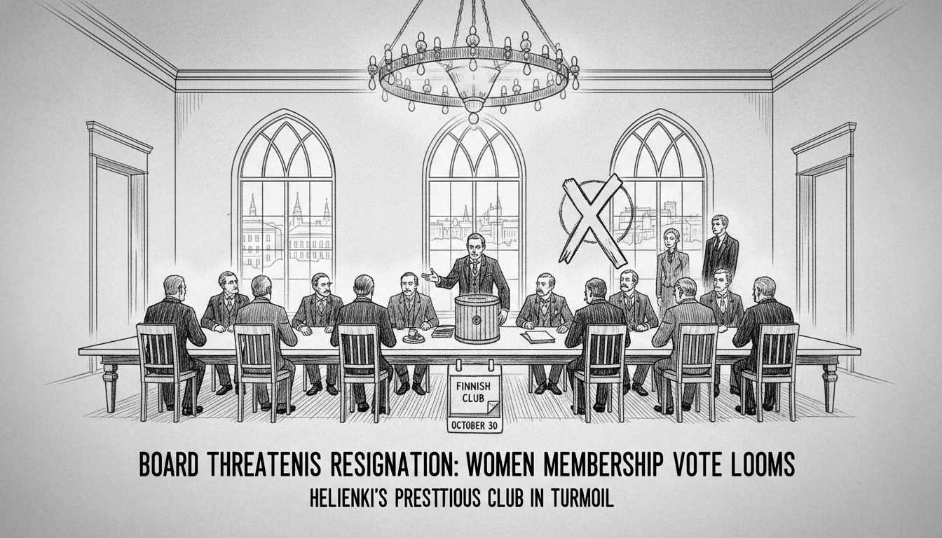 Finnish Club Board Threatens Mass Resignation Over Women Membership Vote