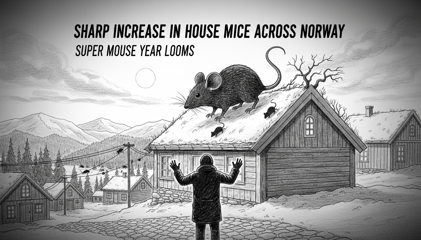 Sharp Increase in House Mice Across Norway