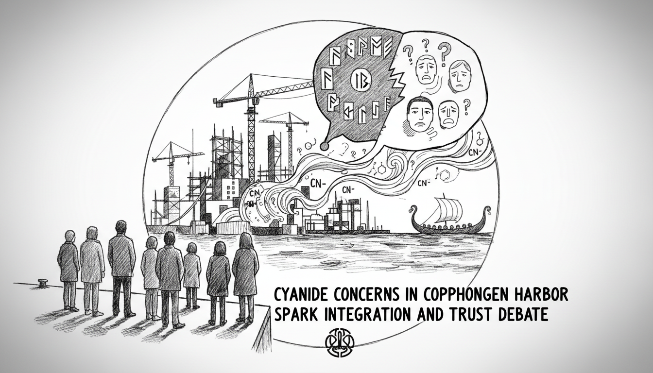 Cyanide Concerns in Copenhagen Harbor Spark Integration and Trust Debate