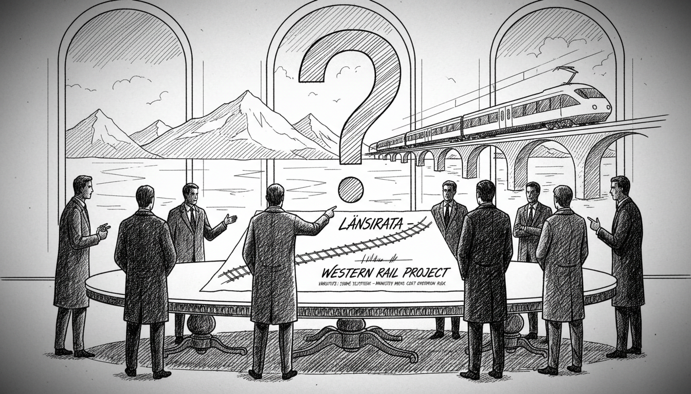 Finnish Ministry Warned of Hour Train Project Risks Before Municipal Agreement