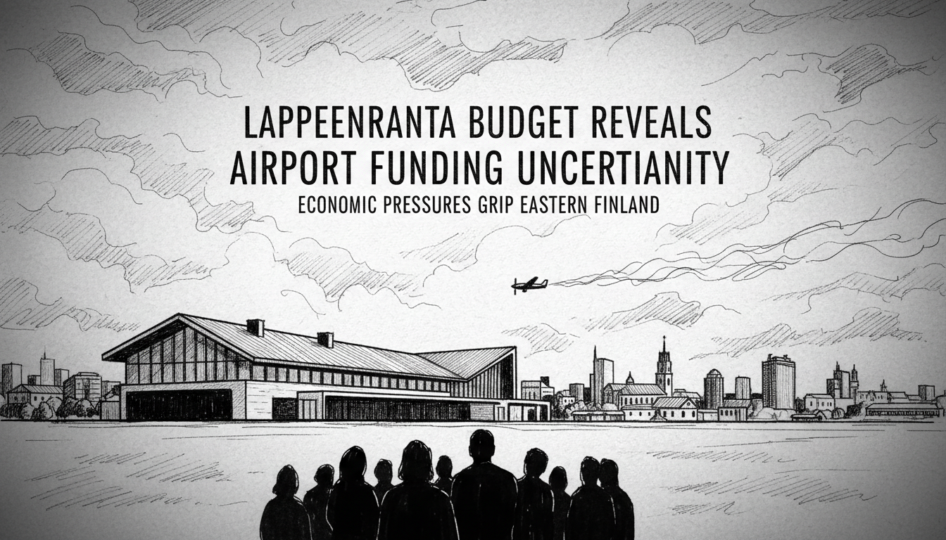 Lappeenranta Budget Reveals Airport Funding Uncertainty Amid Economic Pressures