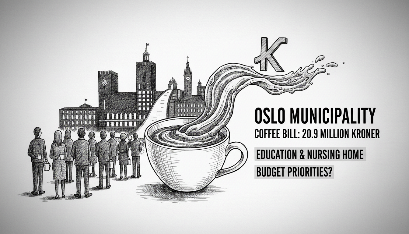 Oslo Municipality Spends Over 20 Million Kroner on Coffee