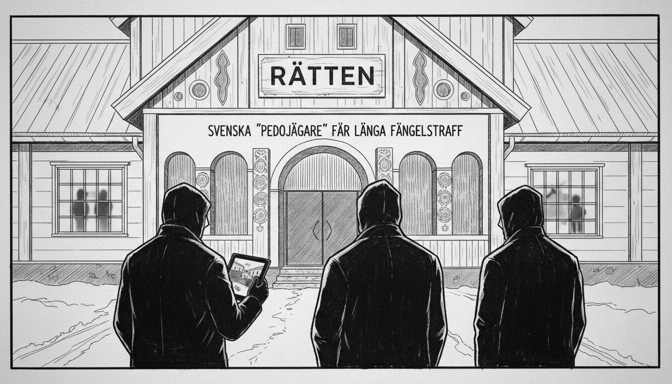 Swedish 'Pedo Hunters' Receive Lengthy Prison Sentences