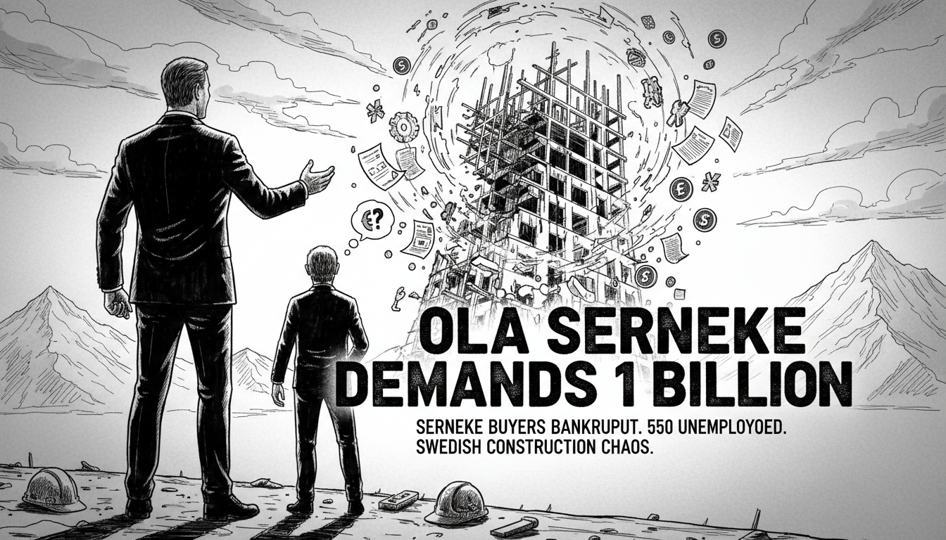 Ola Serneke Demands Billion from Serneke Buyers After Bankruptcy