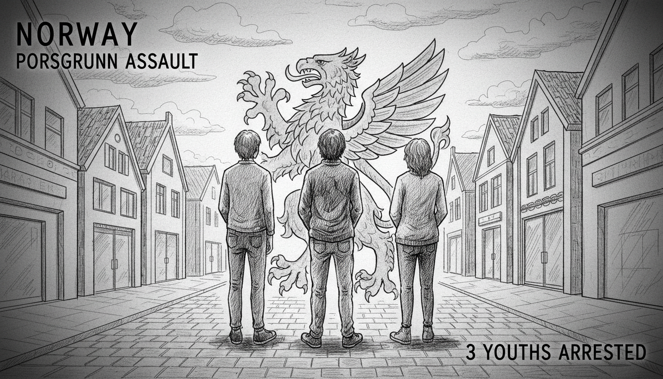 Norway Arrests 3 Youths in Porsgrunn Assault