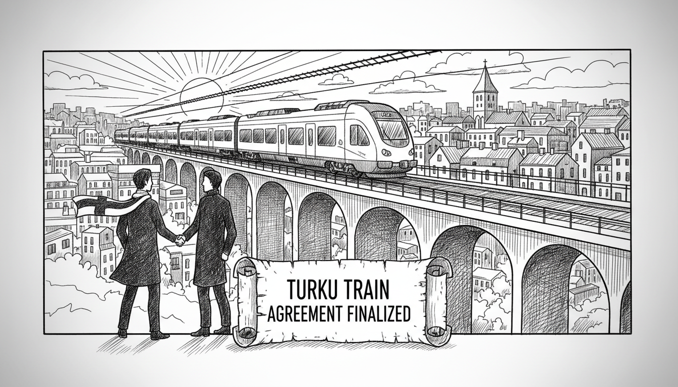 Hourly Turku Train Agreement Nears Finalization