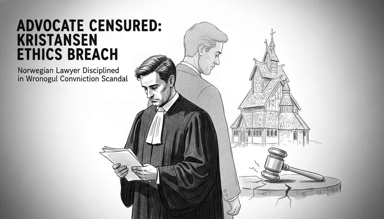 Lawyer Disciplined for Ethics Breach in Viggo Kristiansen Case