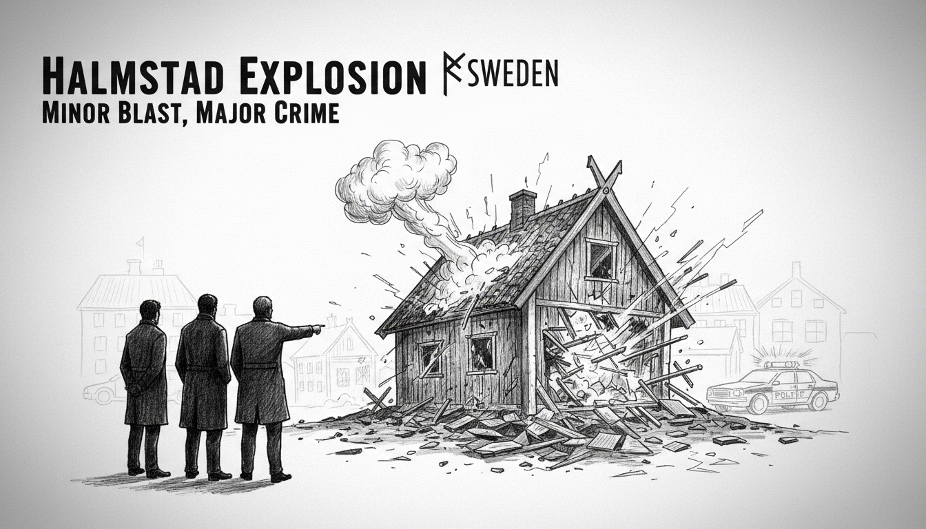 Sweden Halmstad Explosion: Minor Blast, Major Crime