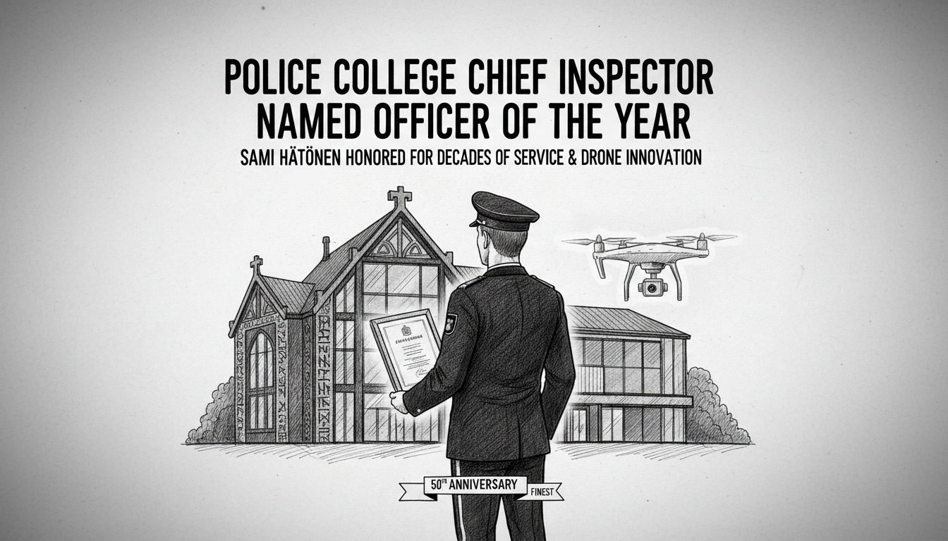 Police College Chief Inspector Named Officer of the Year