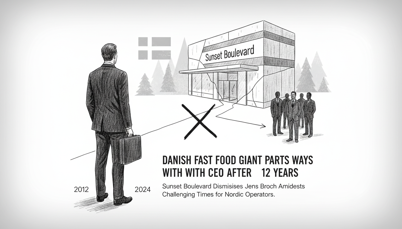 Danish Fast Food Giant Parts Ways With CEO After 12 Years