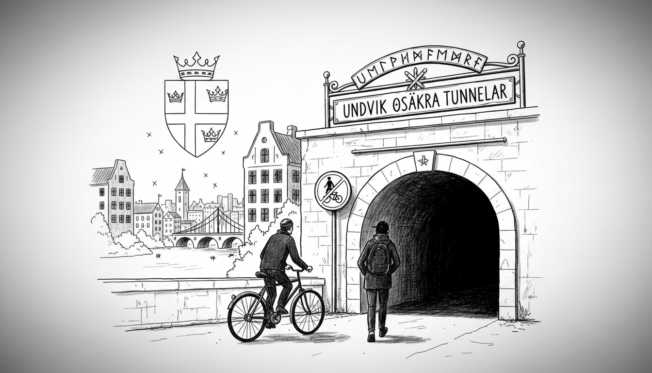 Gothenburg Residents Avoid Unsafe Tunnels in City Survey