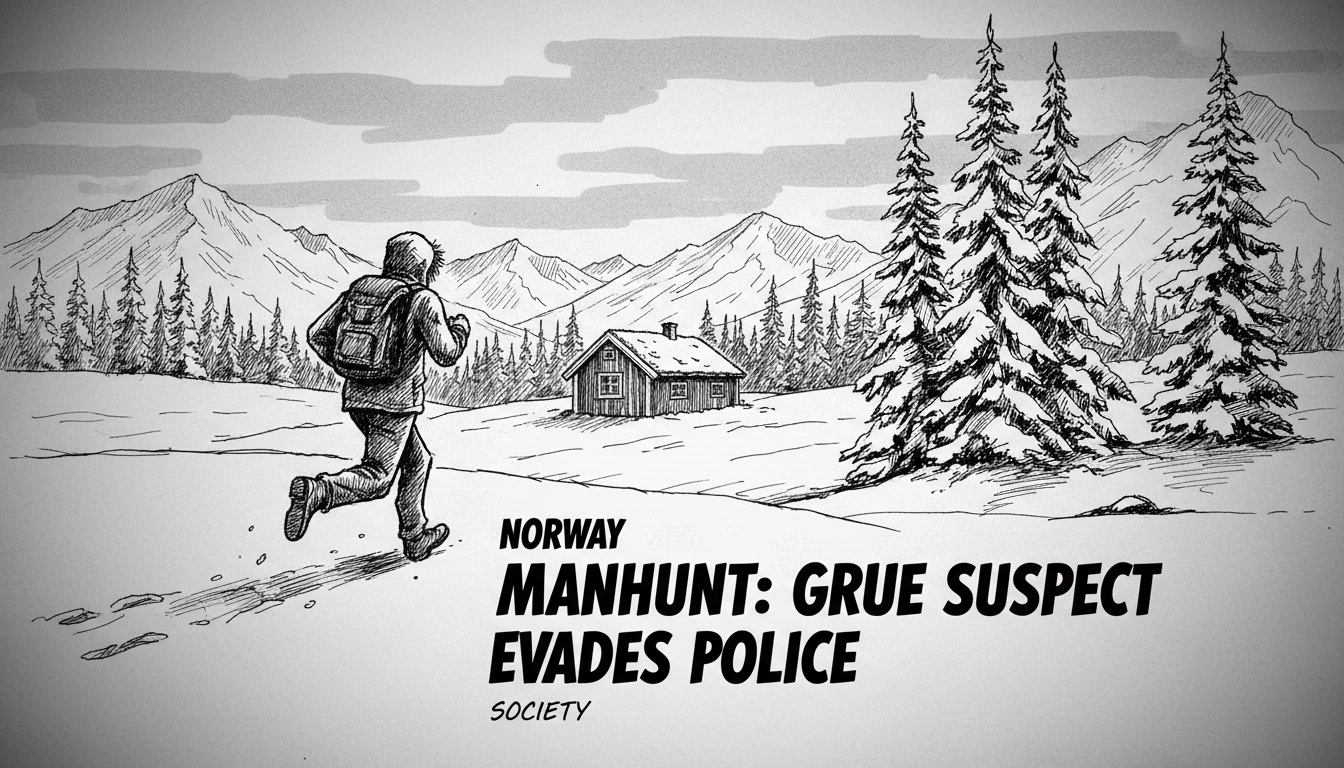 Norway Manhunt: Suspect in Grue Killing Evades Police