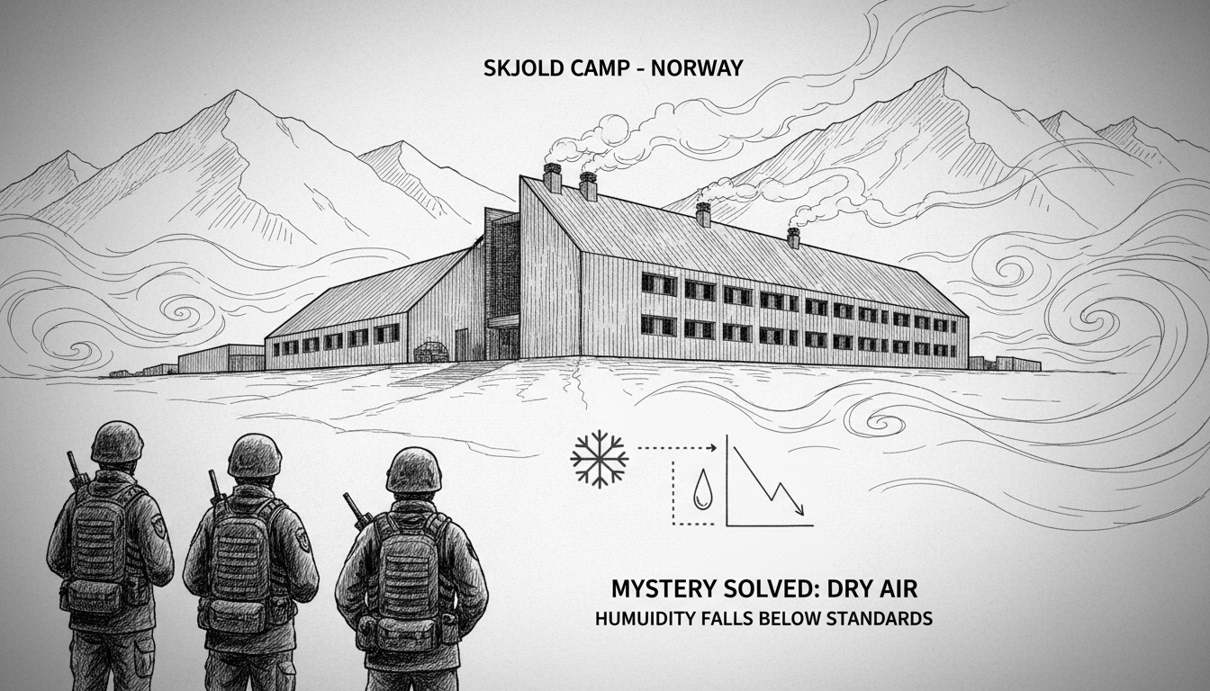 Mystery of Soldier Nosebleeds at Norwegian Military Base Solved