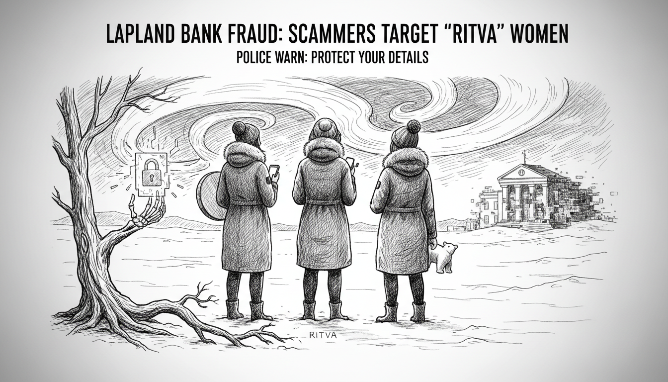 Scammers Target Women Named Ritva in Lapland Bank Fraud Scheme