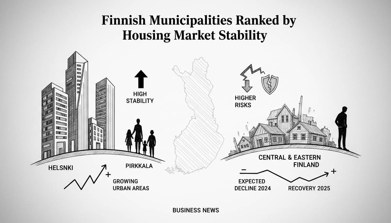 Finnish Municipalities Ranked by Housing Market Stability