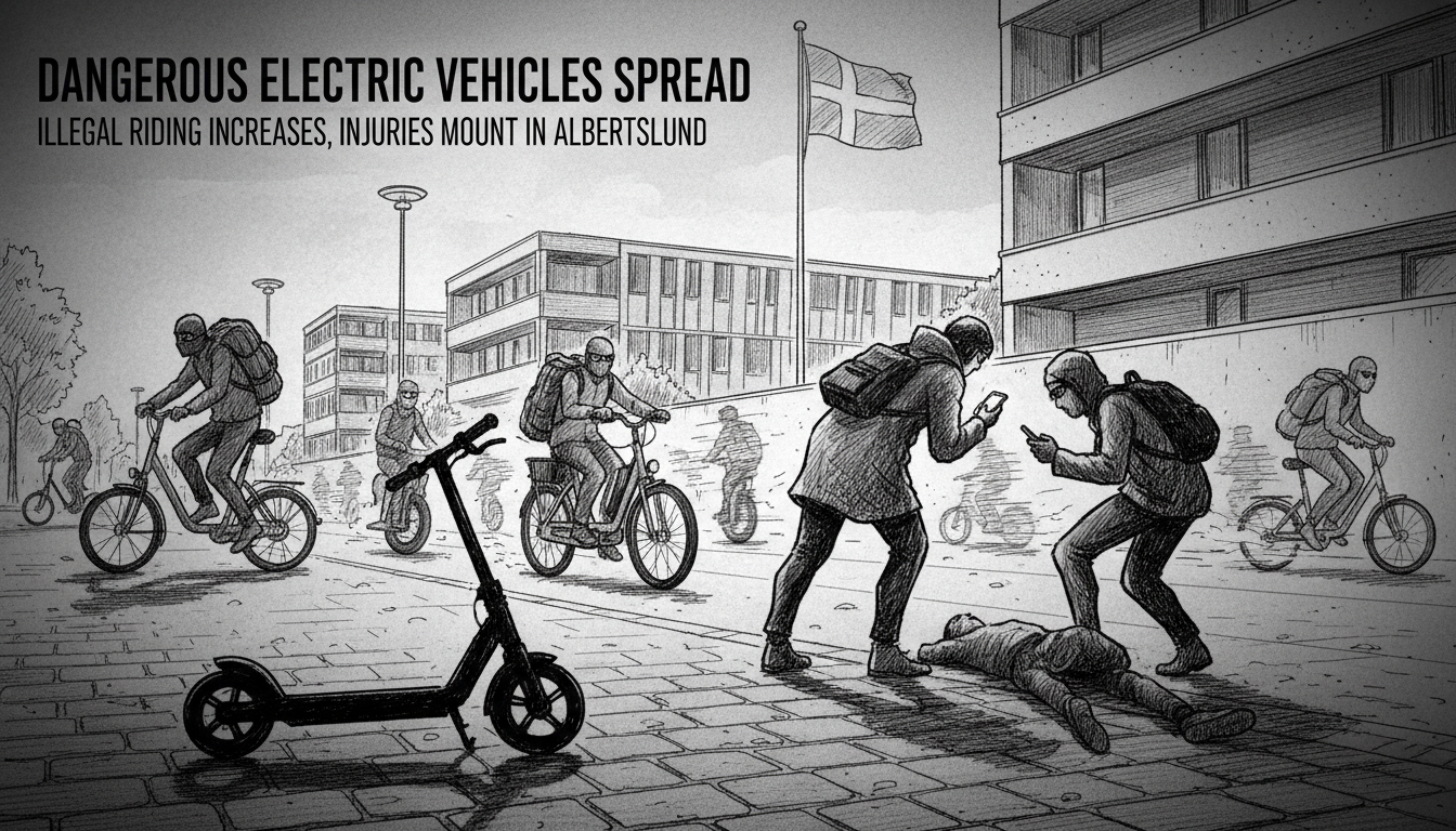 Dangerous Electric Vehicles Spread Through City Streets as Illegal Riding Increases