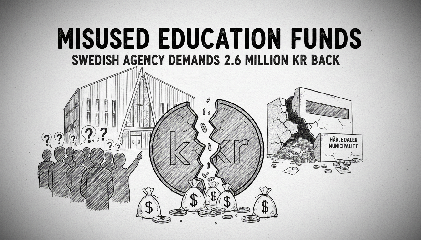 Swedish Education Agency Demands Millions in Misused Funds from Härjedalen Municipality