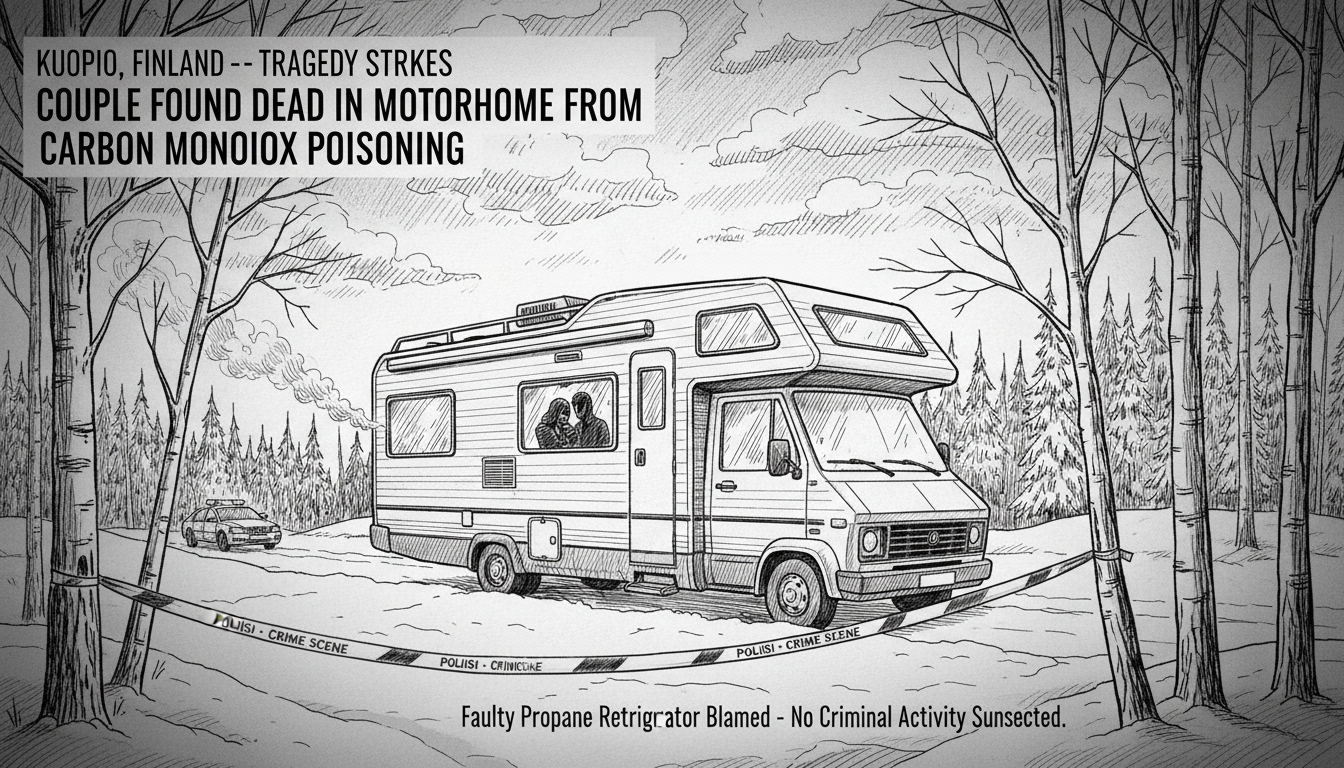Couple Found Dead in Motorhome from Carbon Monoxide Poisoning