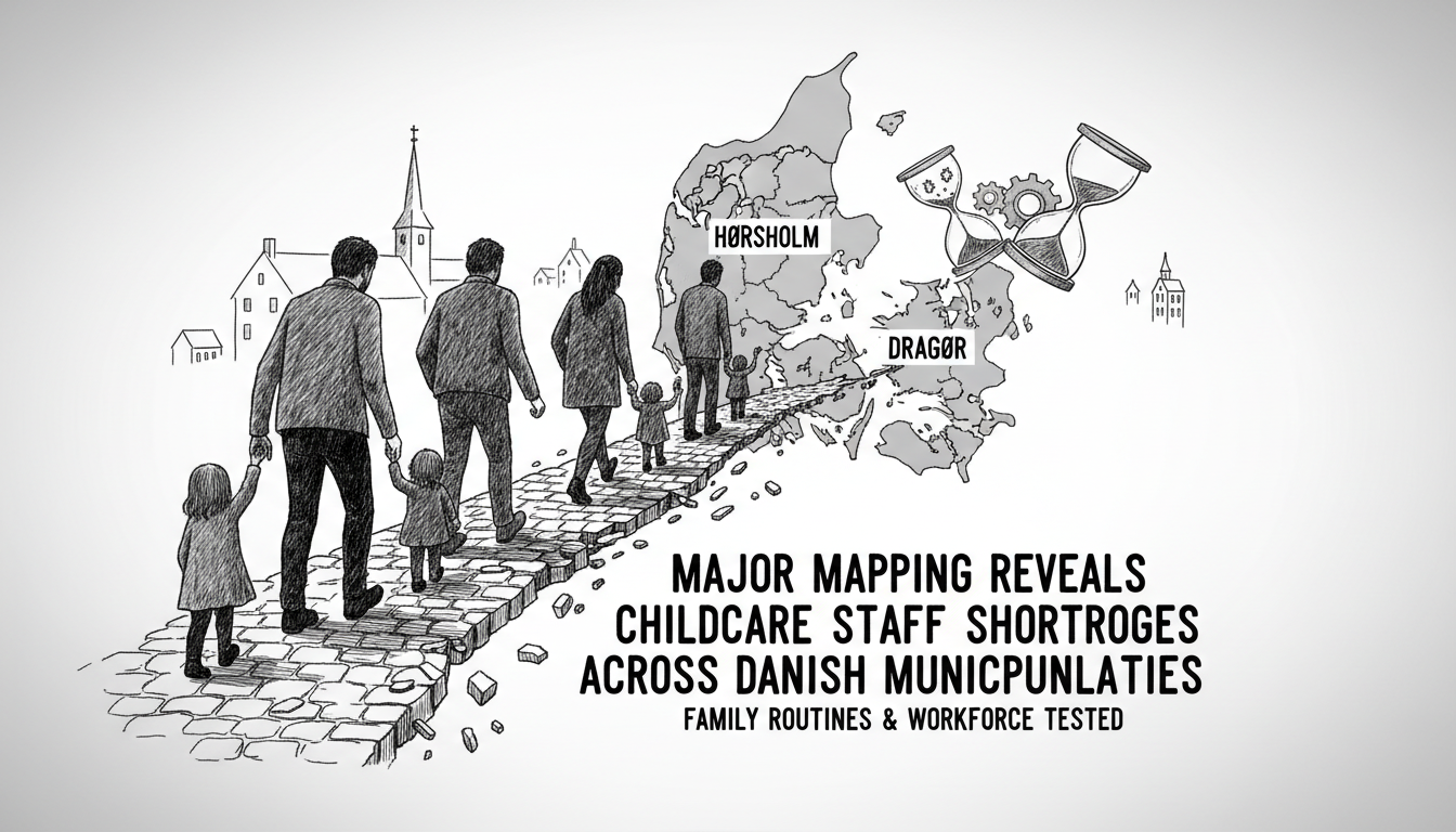 Major Mapping Reveals Childcare Staff Shortages Across Danish Municipalities