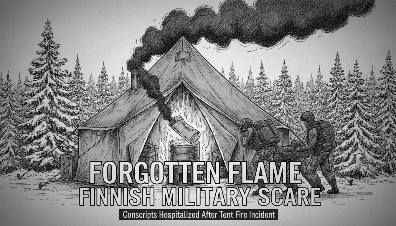 Forgotten Lighter Causes Dangerous Situation at Finnish Military Exercise