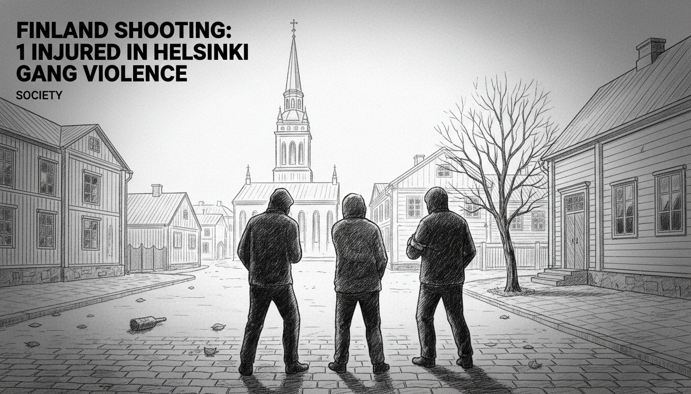 Finland Shooting: 1 Injured in Helsinki Gang Violence