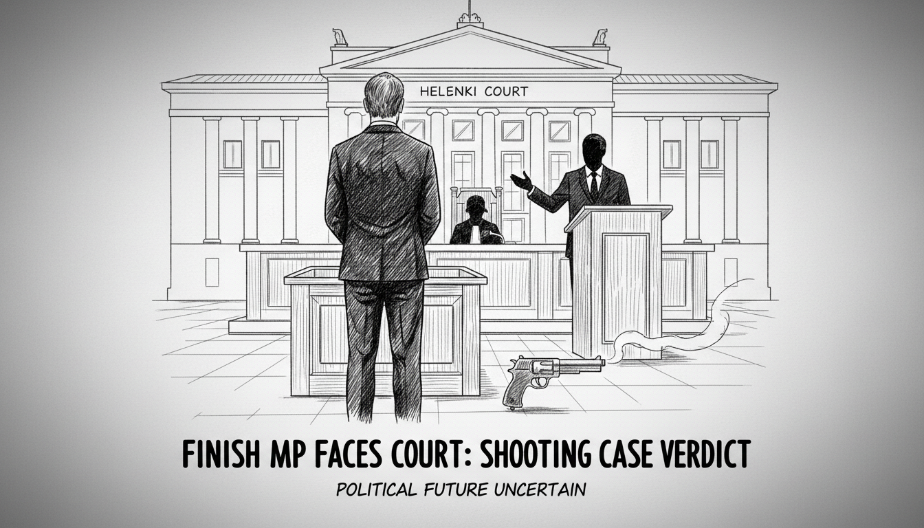 Finnish MP Faces Court in Helsinki Shooting Case