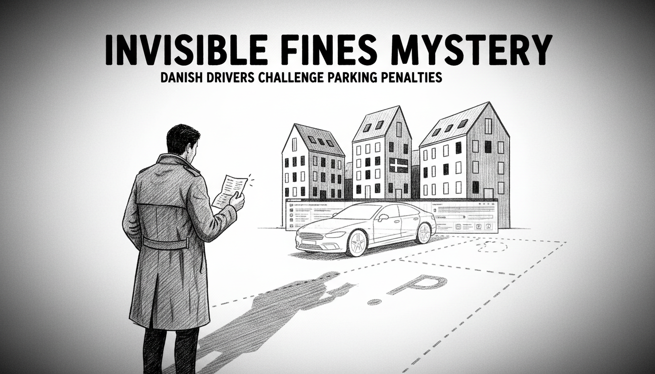 Danish Drivers Face Confusion Over 'Invisible' Parking Fines