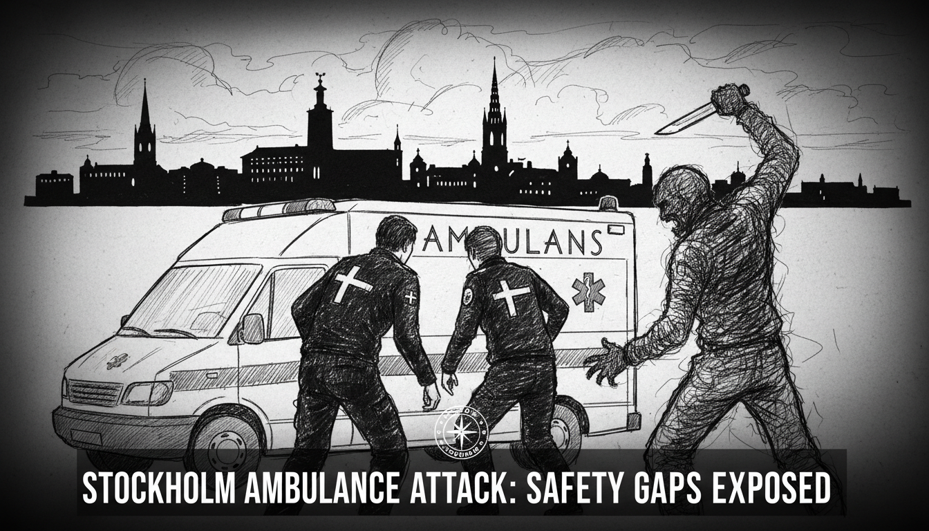 Stockholm Ambulance Attack Exposes Gaps in Emergency Worker Safety