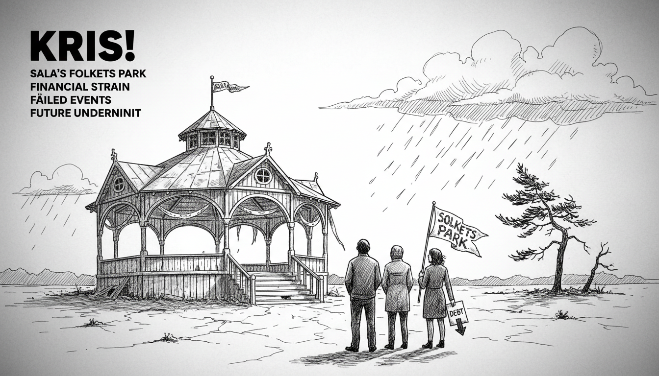 Crisis at Sala's Folkets Park Following Failed Events and Financial Strain