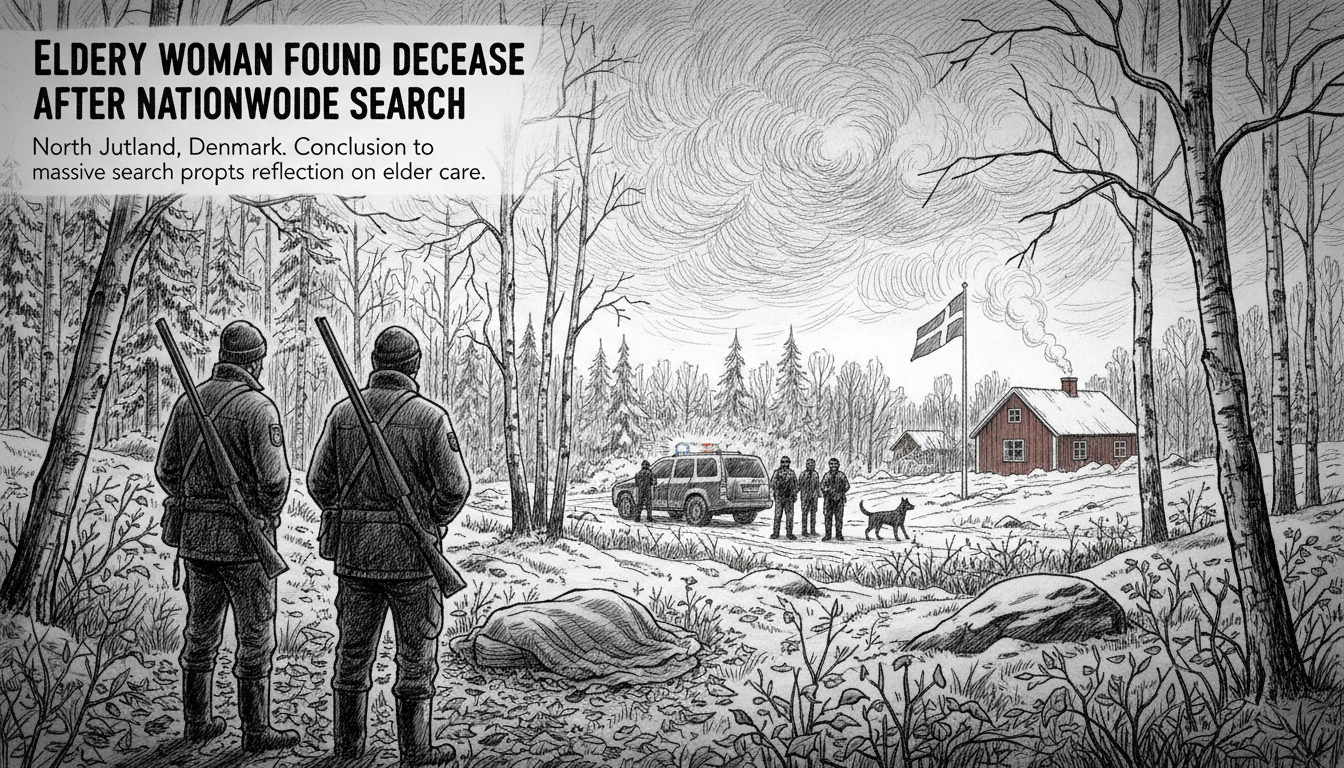 Elderly Woman Found Deceased After Nationwide Search in North Jutland