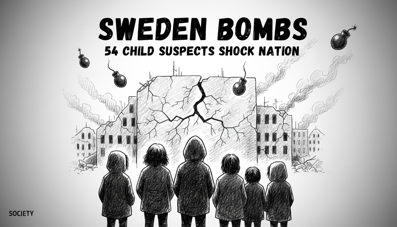 Sweden Bombs: 54 Child Suspects Shock Nation